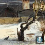 Картина Грачи прилетели - Саврасов А.К.