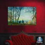Картина Вид с Воробьёвых гор - Кустодиев Б.М.