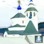 Картина Ярмарка - Кустодиев Б.М.