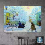 Картина Морозный день - Кустодиев Б.М.