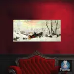 Картина Масленица 1916 - Кустодиев Б.М.