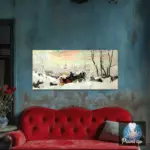 Картина Масленица 1916 - Кустодиев Б.М.