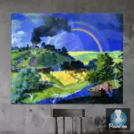 Картина После грозы - Кустодиев Б.М.