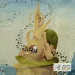 Картина Сад земных наслаждений - Иероним Босх - Фрагмент 2