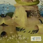 Картина Сад земных наслаждений - Иероним Босх - Фрагмент 2