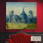 Картина Сад наслаждений - Иероним Босх - Фрагмент 3