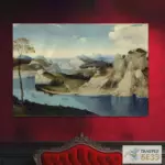 Картина Река среди гор - Питер Брейгель