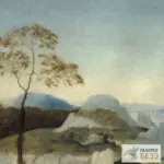Картина Река среди гор - Питер Брейгель