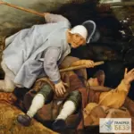 Картина Притча о слепых - Питер Брейгель