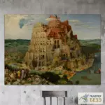 Картина Вавилонская башня - Питер Брейгель