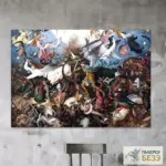 Картина Падение мятежных ангелов - Питер Брейгель