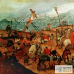 Картина Голгофа» (Распятие) - Питер Брейгель