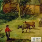 Крестьянское подворье - Ян Брейгель