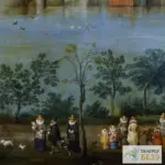 Картина Вид замка Тервюрен - Ян Брейгель