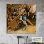 Картина Cад земных наслаждений - Иероним Босх - Фрагмент 6