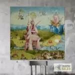 Картина Сад наслаждений - Иероним Босх - Фрагмент 8