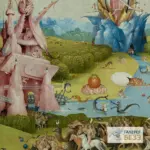 Картина Сад наслаждений - Иероним Босх - Фрагмент 8