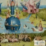 Картина Сад наслаждений - Иероним Босх - Фрагмент 9