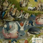 Картина Сад наслаждений - Иероним Босх - Фрагмент 10