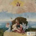 Картина Воз сена - Иероним Босх Фрагмент 1