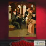 Картина Христос среди книжников - Иероним Босх