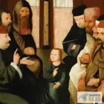 Картина Христос среди книжников - Иероним Босх