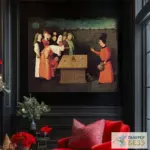 Картина Фокусник - Иероним Босх