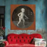 Картина Младенец Христос с ходунками - Иероним Босх