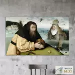 Искушения святого Антония - Иероним Босх - Фрагмент 2