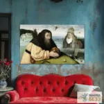 Искушения святого Антония - Иероним Босх - Фрагмент 2