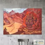 Картина Дордже дерзнувший - Николай Рерих