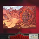 Картина Дордже дерзнувший - Николай Рерих