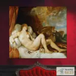 Картина Даная 1564 - Тициан Вечеллио