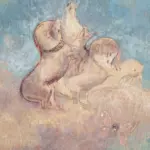 Картина Колесница Аполлона - Одилон Редон