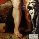 Картина Венера и Адонис - Рубенс