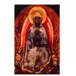 Картина Царица Небесная - Николай Рерих