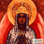 Картина Царица Небесная - Николай Рерих