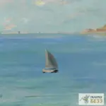 Картина Сен-Адрес 1873 - Клод Моне