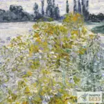 Картина Остров цветов на Сене близ Ветёя - Клод Моне