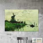 Картина Мельница в Заандаме - Клод Моне