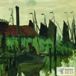 Картина Мельница в Заандаме - Клод Моне