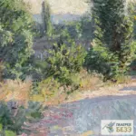 Картина Дорога близ Живерни - Клод Моне