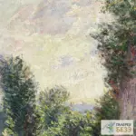 Картина Дорога близ Живерни - Клод Моне