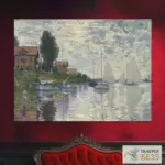 Картина В Пети-Женвилье - Клод Моне