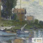 Картина В Пети-Женвилье - Клод Моне