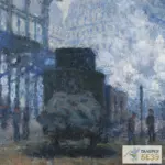 Картина Вокзал Сен-Лазар - Клод Моне