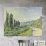 Картина Дорога из Ветёя - Клод Моне