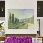 Картина Дорога из Ветёя - Клод Моне