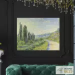 Картина Дорога из Ветёя - Клод Моне