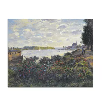Картина Сена в Аржантее 1877 - Клод Моне